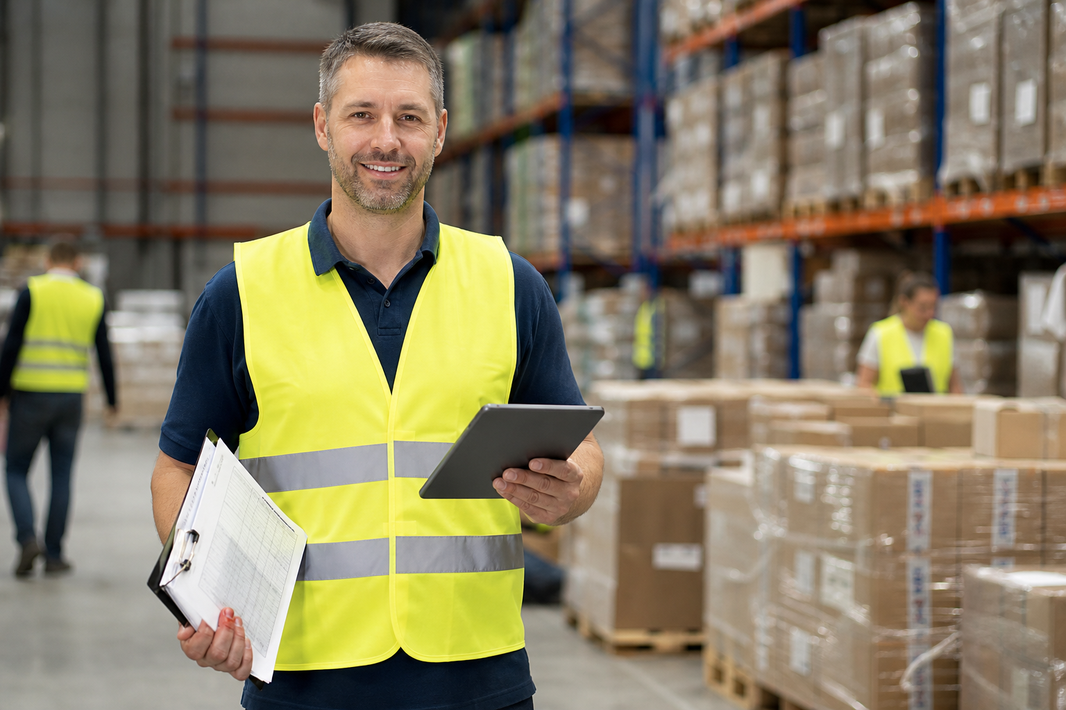 Professional managing devices across industries