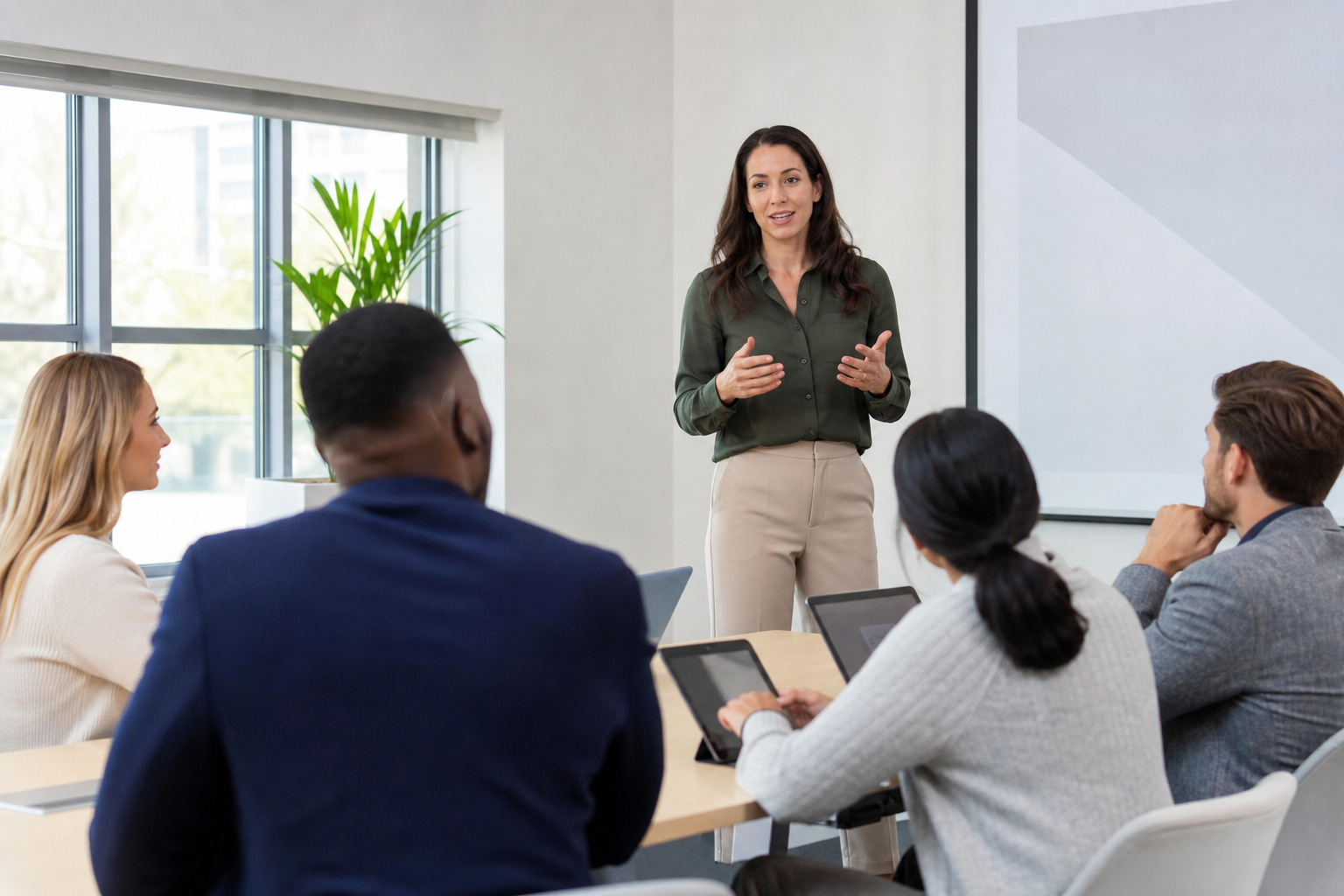 Onboarding and training session for new platform users